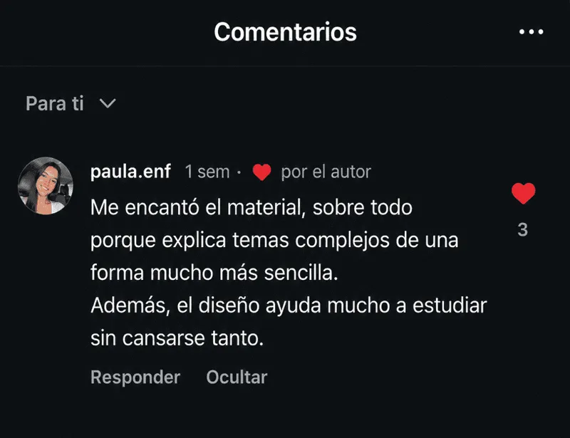 Comentario 3 de cliente